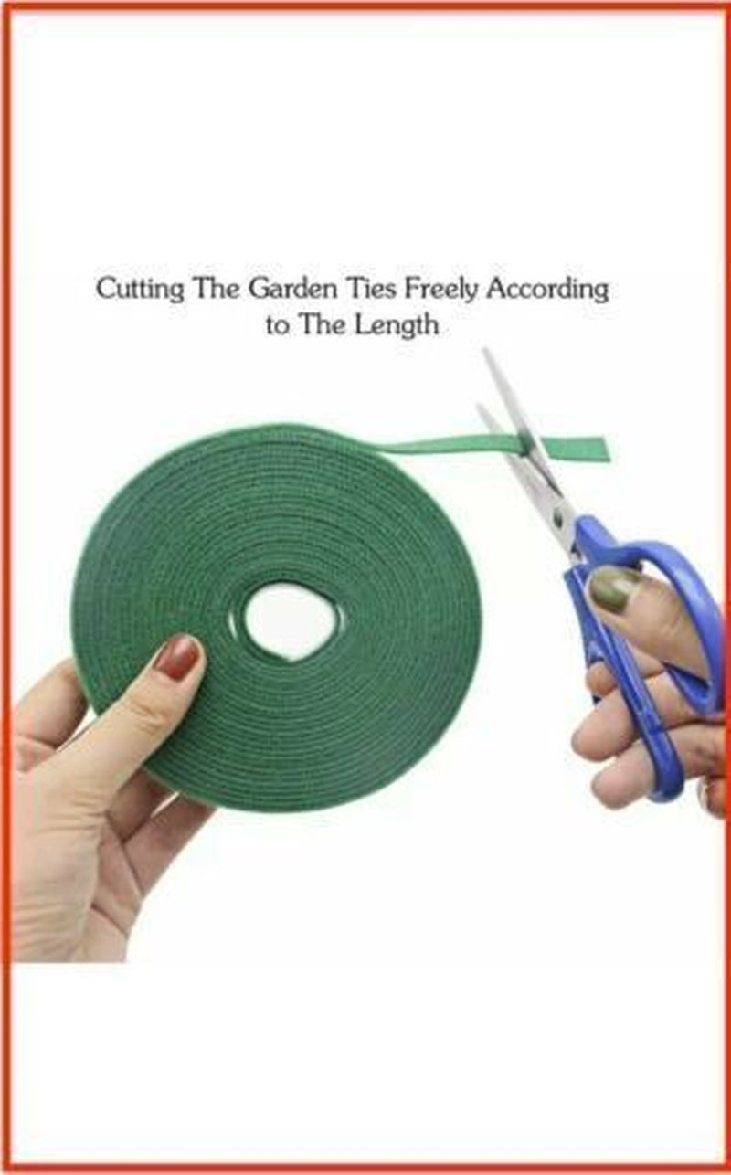 Plant Tie, Artificial Grass Joint Tape, Plant Label N Hook & Loop Plant Tie Tape
