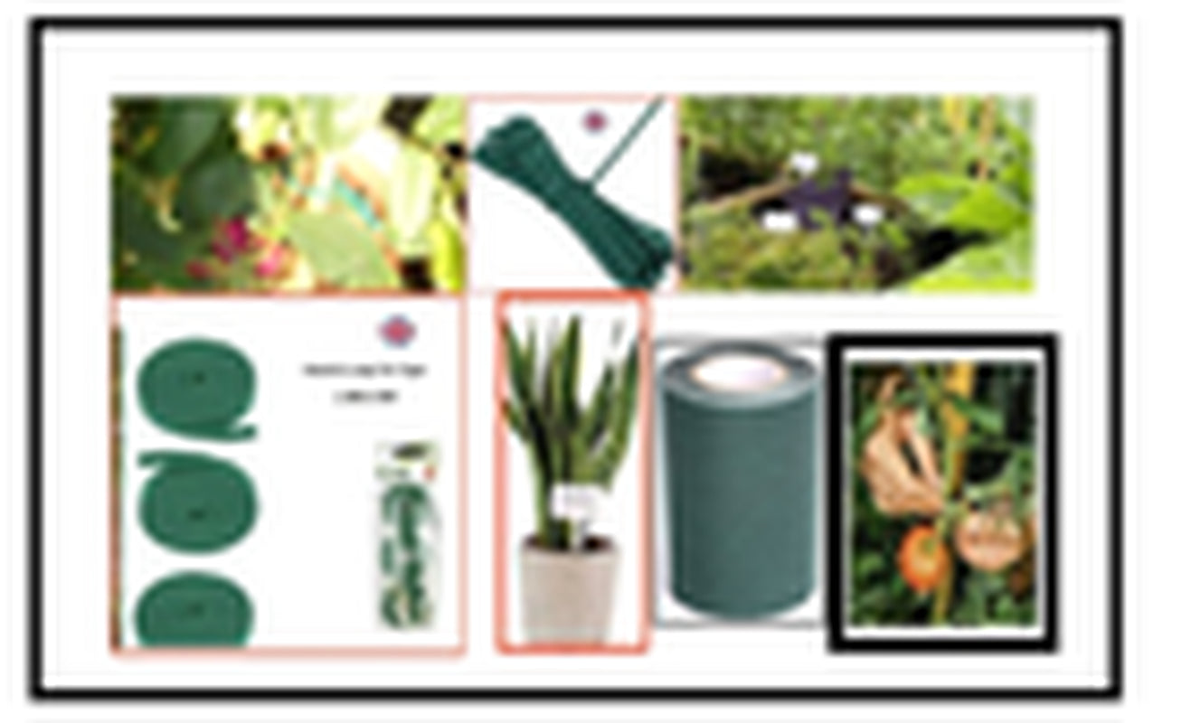 Plant Tie, Artificial Grass Joint Tape, Plant Label N Hook & Loop Plant Tie Tape