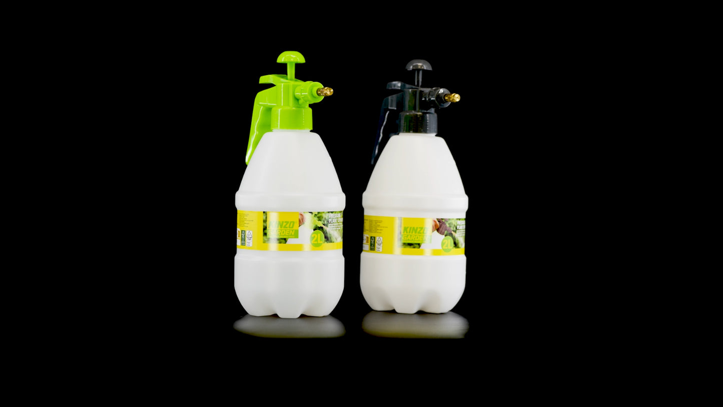 2L Garden Pressure Spray Bottle Hand Pump Plant Water Sprayer Plant Mister